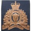 Image 2 : FRAMED COPPER EMBOSSED RCMP LOGO