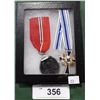 Image 1 : 2 WWII NAZI MEDALS - REPRODUCTION IN DISPLAY BOX