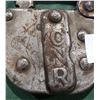 Image 2 : ANTIQUE CNR PADLOCK & VINTAGE BRASS WOLF DOOR KNOCKER