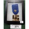 Image 1 : WWII NAZI SS MEDAL IN DISPLAY BOX - REPRODUCTION