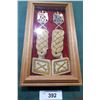 Image 1 : WWII NAZI PIN & SHOULDER BARS IN DISPLAY CASE - REPRODUCTION