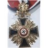 Image 2 : LARGE WWII NAZI RIBBON & MEDAL IN DISPLAY CASE - REPRODUCTION