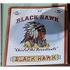 Image 1 : BLACKHAWK TIN TOBACCO SIGN