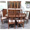 Image 1 : VINTAGE 11 PIECE MAHOGANY DINING SET