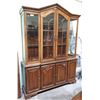 Image 1 : VINTAGE MAHOGANY CHINA CABINET