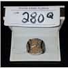 Image 1 : STERLING SILVER STING RAY MEN'S RING
