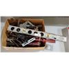 Image 1 : BOX LOT MISC. HAND TOOLS