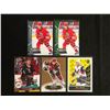 Image 1 : SEBASTIAN AHO & MAX DOMI NHL HOCKEY ROOKIE CARD LOT
