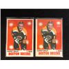 Image 1 : 1970 O-PEE-CHEE #10 GARNET BAILEY ROOKIE CARD LOT