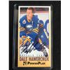 Image 1 : 1993-94 POWERPLAY #29 DALE HAWERCHUK AUTO HOCKEY CARD