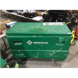 Greenlee Job Site Chest Box w/ Wheels