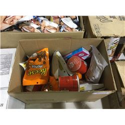Box of Assorted Groceries