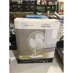 Mainstays 12" Oscillating Table Fan