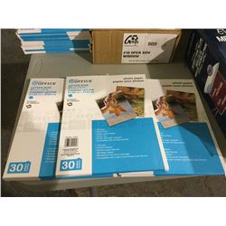 The Office 8 1/2" x 11" Photo Paper 30 Sheets Lot of 5