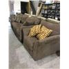 Image 2 : NEW Microfiber Choco Sofa, Love Seat and Sofa Chair Set w/ Throw Pillows