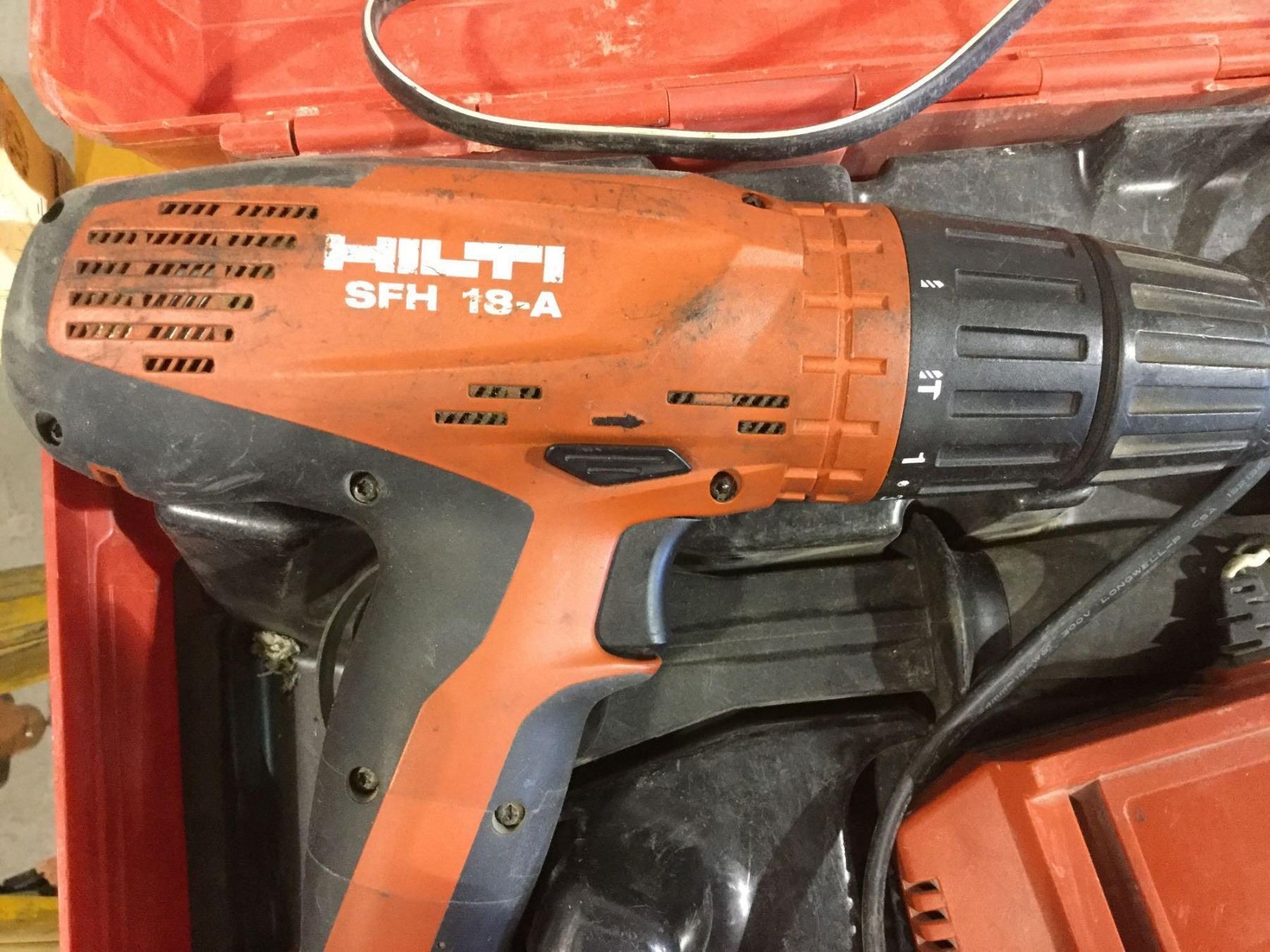 Hilti SFH 18A 18V Cordless Hammer Drill Driver andHilti SID 18A 18