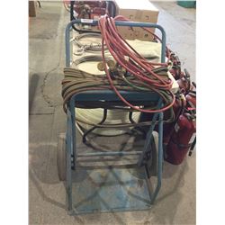 Oxy/Acetylene Cart with gauges and hoses