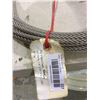 Image 2 : Roll of 1/4 inch cable x 55 ft with hook new
