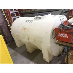 Plastic 500 Gallon Water Tank with spigot