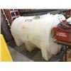 Image 1 : Plastic 500 Gallon Water Tank with spigot