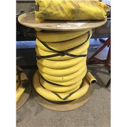 Partial Roll yellow 2 inch gas hose