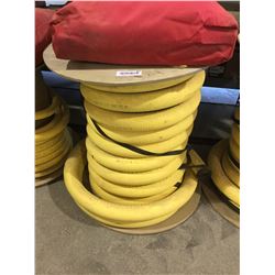 Partial Roll yellow 2 inch gas hose
