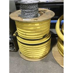 Partial Roll yellow 1 inch gas hose