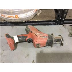 Milwaukee 18V Hackzallreciprocating saw (no battery)