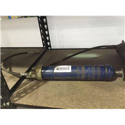 Blue grease gun
