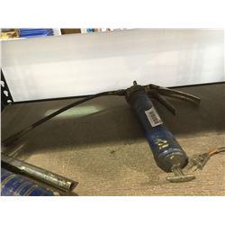 Blue grease gun