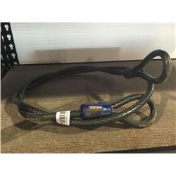 Brinks 5' Braided cable security cable