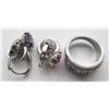 Image 2 : STERLING SILVER JEWELRY LOT: (1) RING