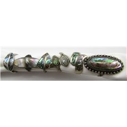ANTIQUE MEXICO STERLING SILVER LOT