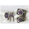 Image 1 : STERLING SILVER JEWELRY LOT: (2) RINGS