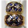Image 1 : 2-BEAUTIFUL GOLD FILLED RINGS WITH
