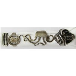 4-STERLING SILVER RINGS