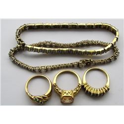 BEAUTIFUL GOLD FILLED STERLING LOT: