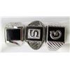 Image 1 : 3-STERLING MENS RINGS WITH BLACK
