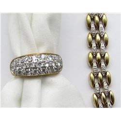 STUNNING GOLD FILLED STERLING NECKLACE