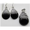 Image 1 : MATCHING STERLING PENDANT AND EARRINGS