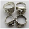 Image 2 : 4-STERLING SILVER RINGS