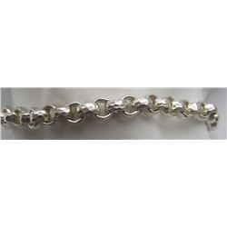 BEAUTIFUL STERLING CHAIN LINK BRACELET