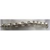Image 1 : BEAUTIFUL STERLING CHAIN LINK BRACELET