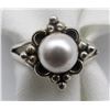 Image 2 : MATCHING ANTIQUE STERLING RING &