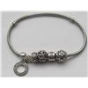 Image 1 : PANDORA BRACELET WITH 5 CHARMS