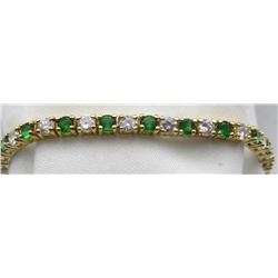 BEAUTIFUL STERLING GF BRACELET WITH