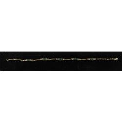 GOLD-EMERALD DIAMOND BRACELET