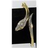 Image 1 : 14K GOLD COBRA DIAMOND & RUBY BRACELET