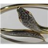 Image 5 : 14K GOLD COBRA DIAMOND & RUBY BRACELET