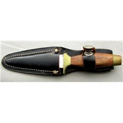 BOOT KNIFE WITH SCABBARD. STAINLESS